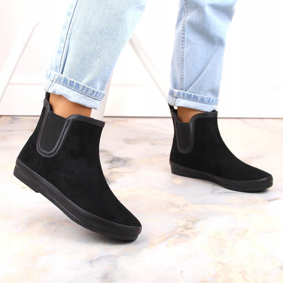 Kalosze wodoodporne sztyblety czarne Potocki 37 Rozmiar 37