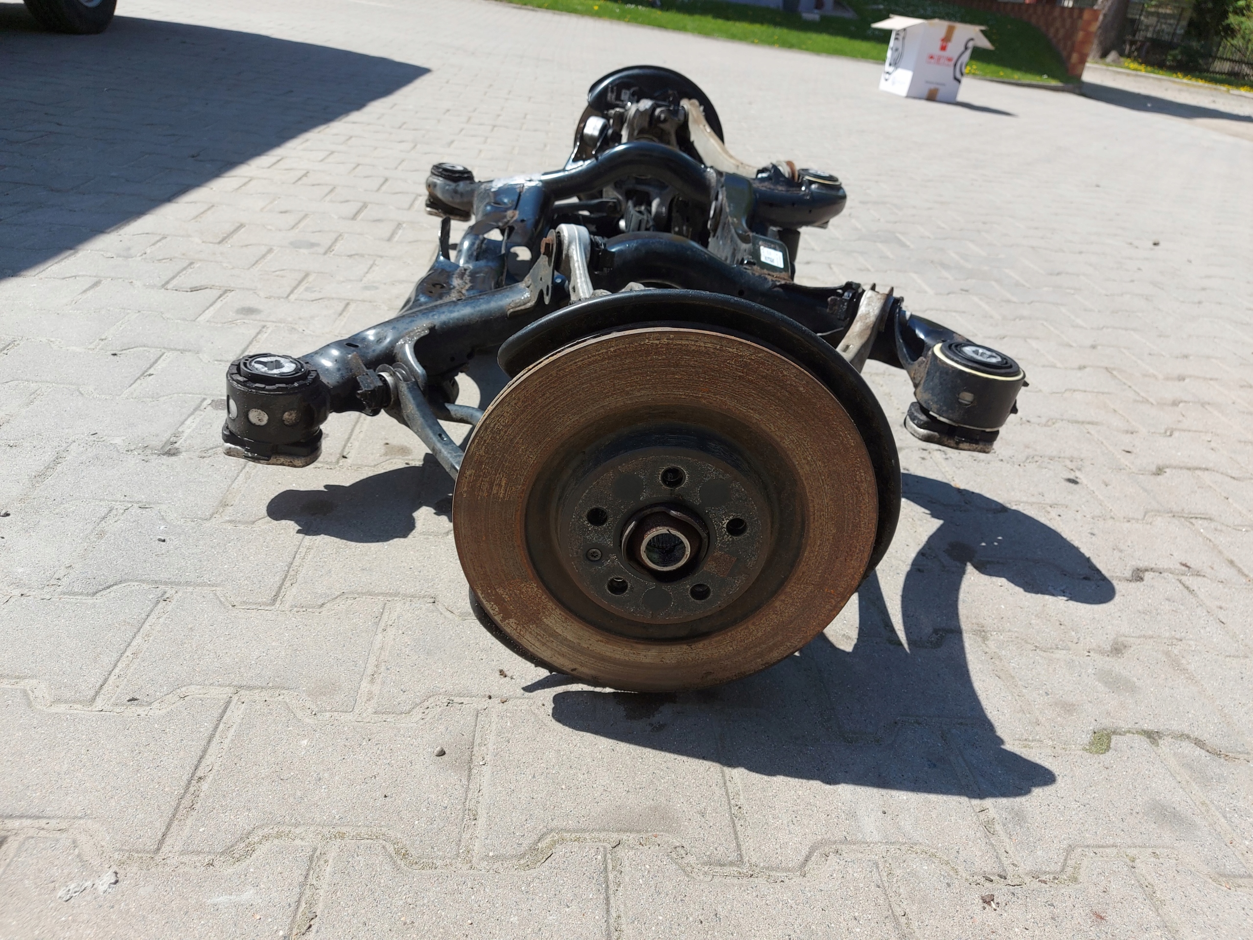 AUDI A8 D5 4N Achsträger heck links