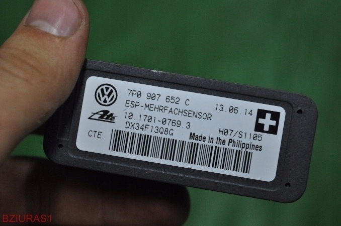 CZUJNIK ESP VW TOUAREG LIFT 7P0907652C Part number 7P0907652C