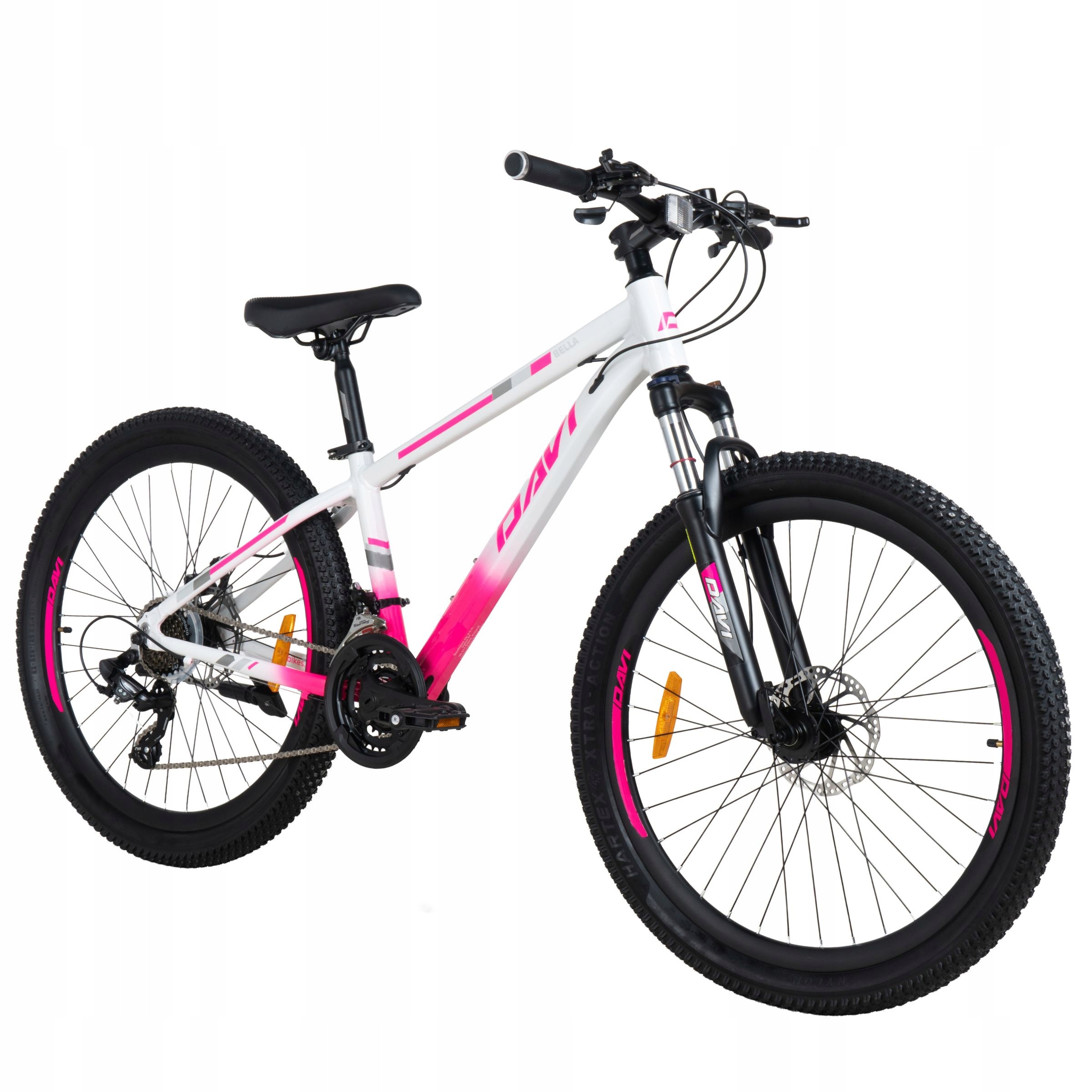 Dámské Horské Mtb Kolo Davi Bella Odpružení 26 Kolo Rám Alu 13 Palců