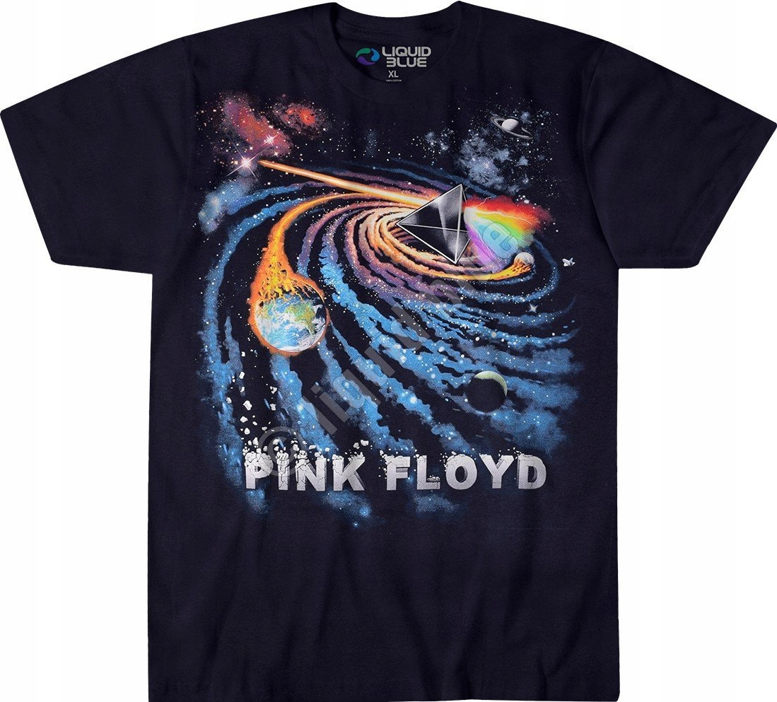 Pink Floyd Galactic Liquid Blue S