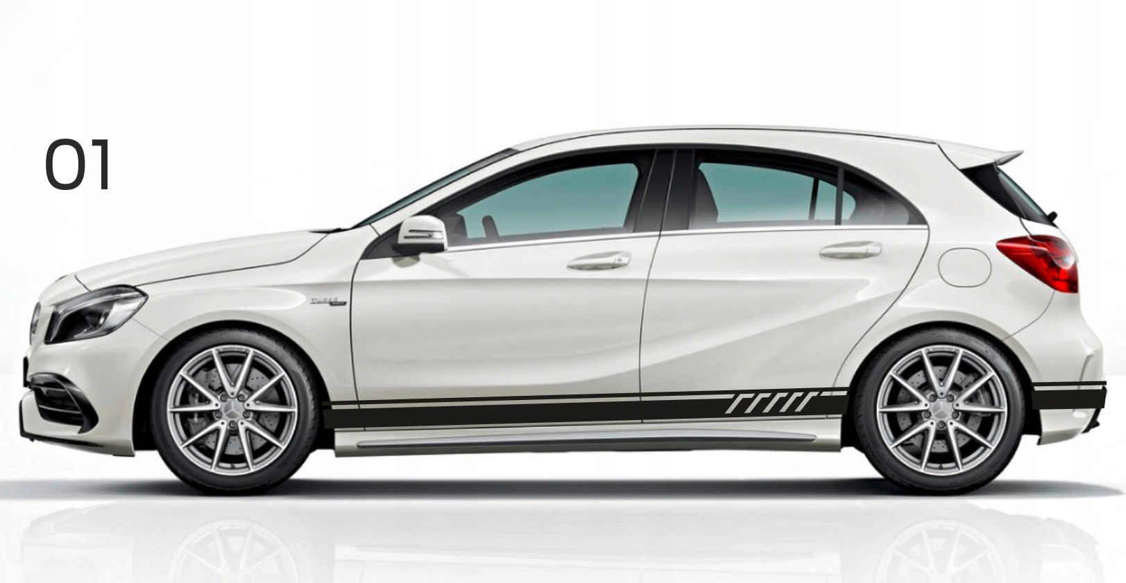 Samolepky na Mercedes třídy A