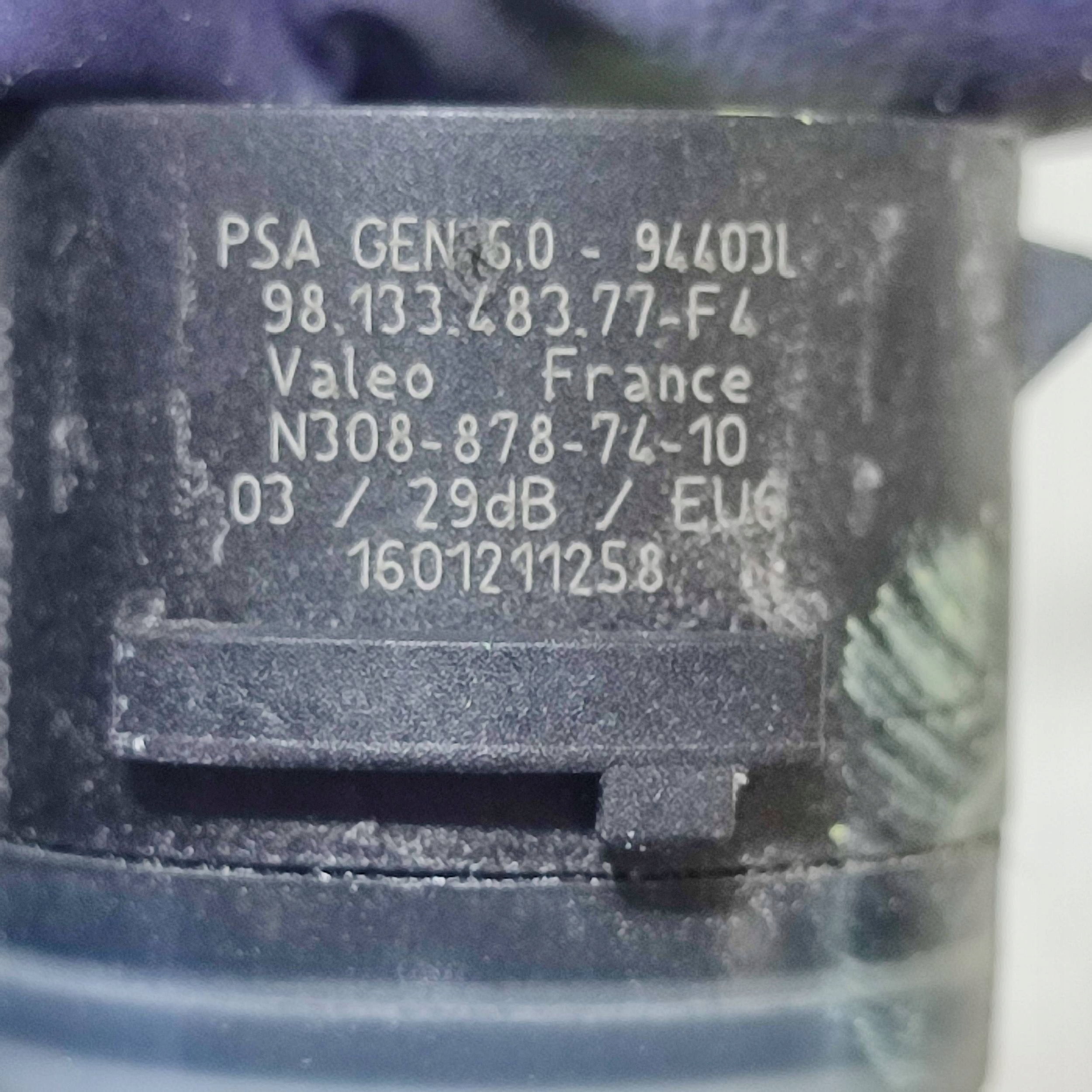 Sensor Parken PDC Opel Corsa F 9813348377F4