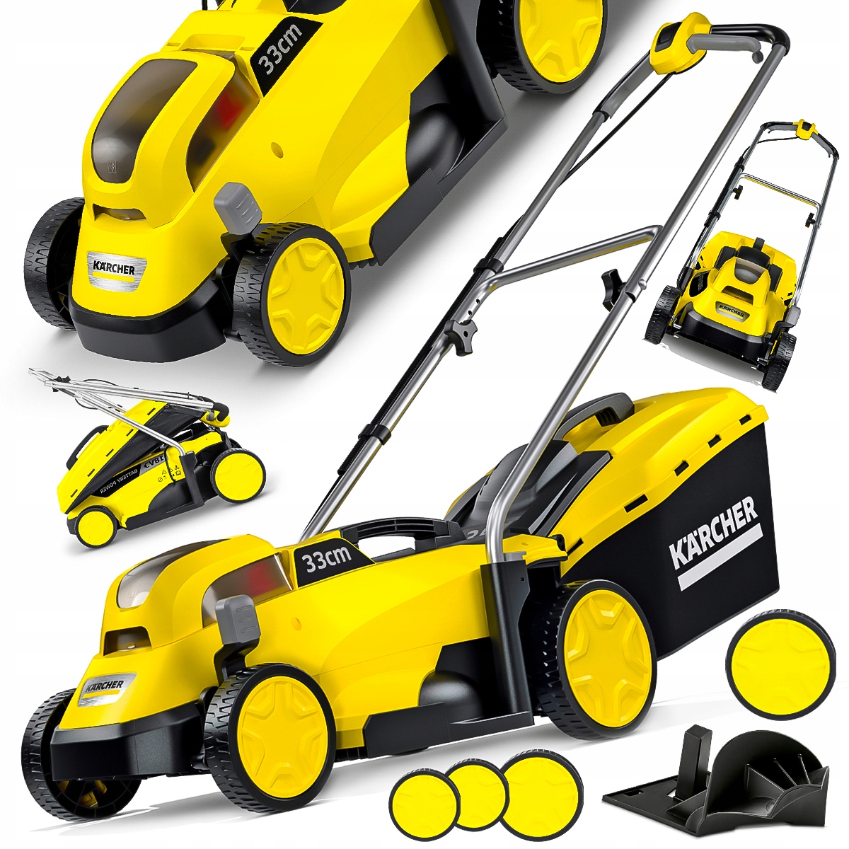 

Mocna Kosiarka Akumulatorowa Karcher 33cm Lekka XL
