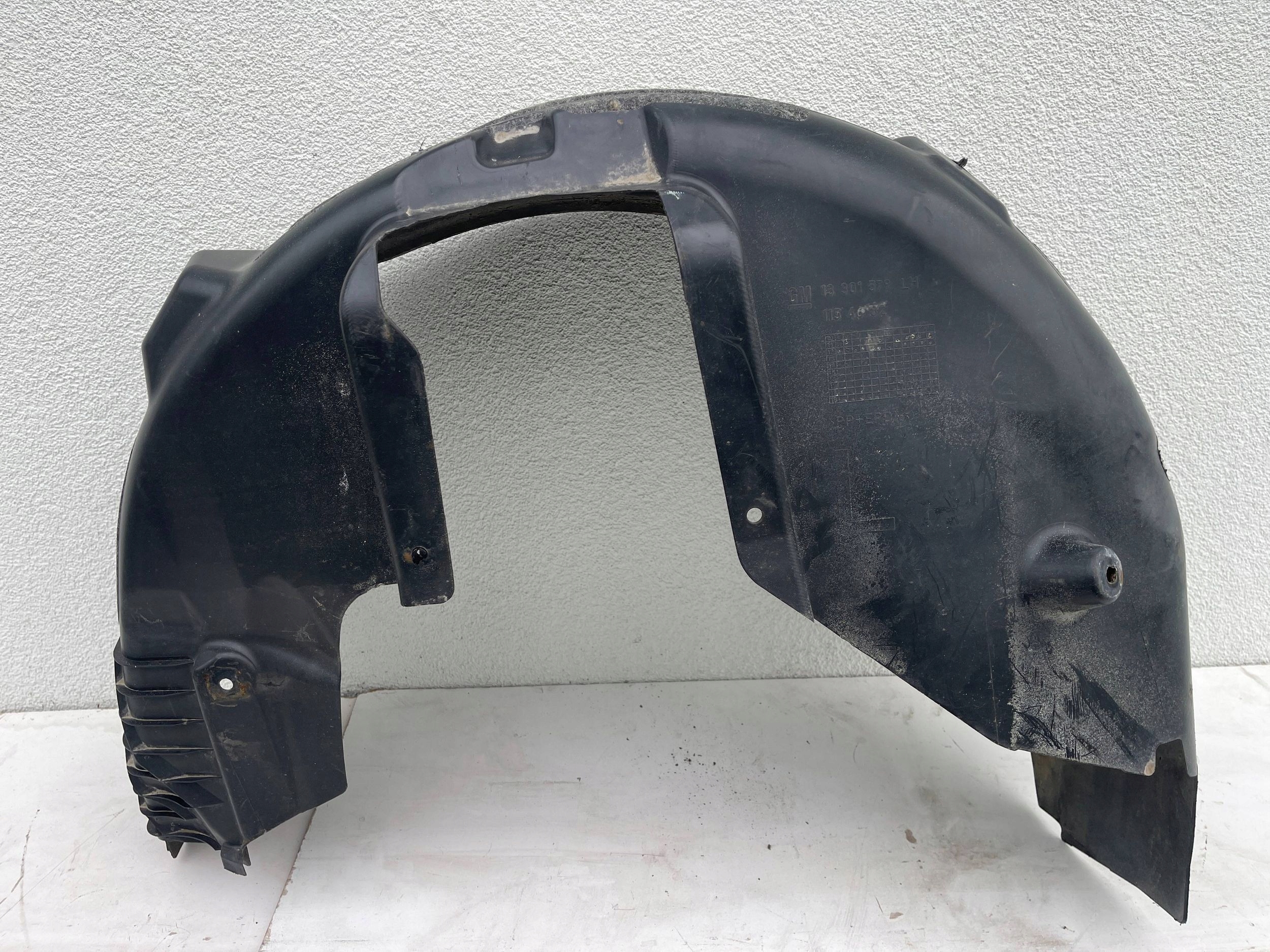 mudguard rear part rear. left Opel Zafira C 11