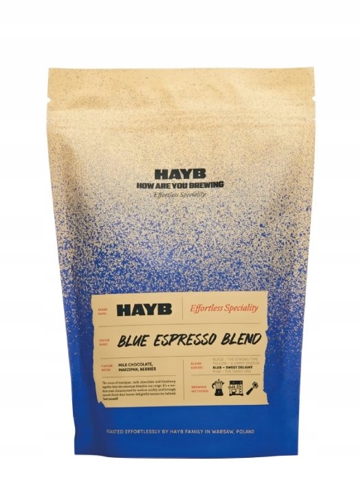 Káva zrnková Hayb Blue Espresso Blend 1 kg