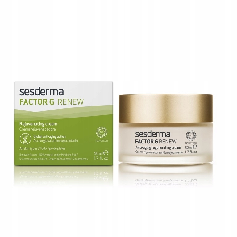 Zestaw Sesderma Factor G krem do twarzy, krem pod oczy