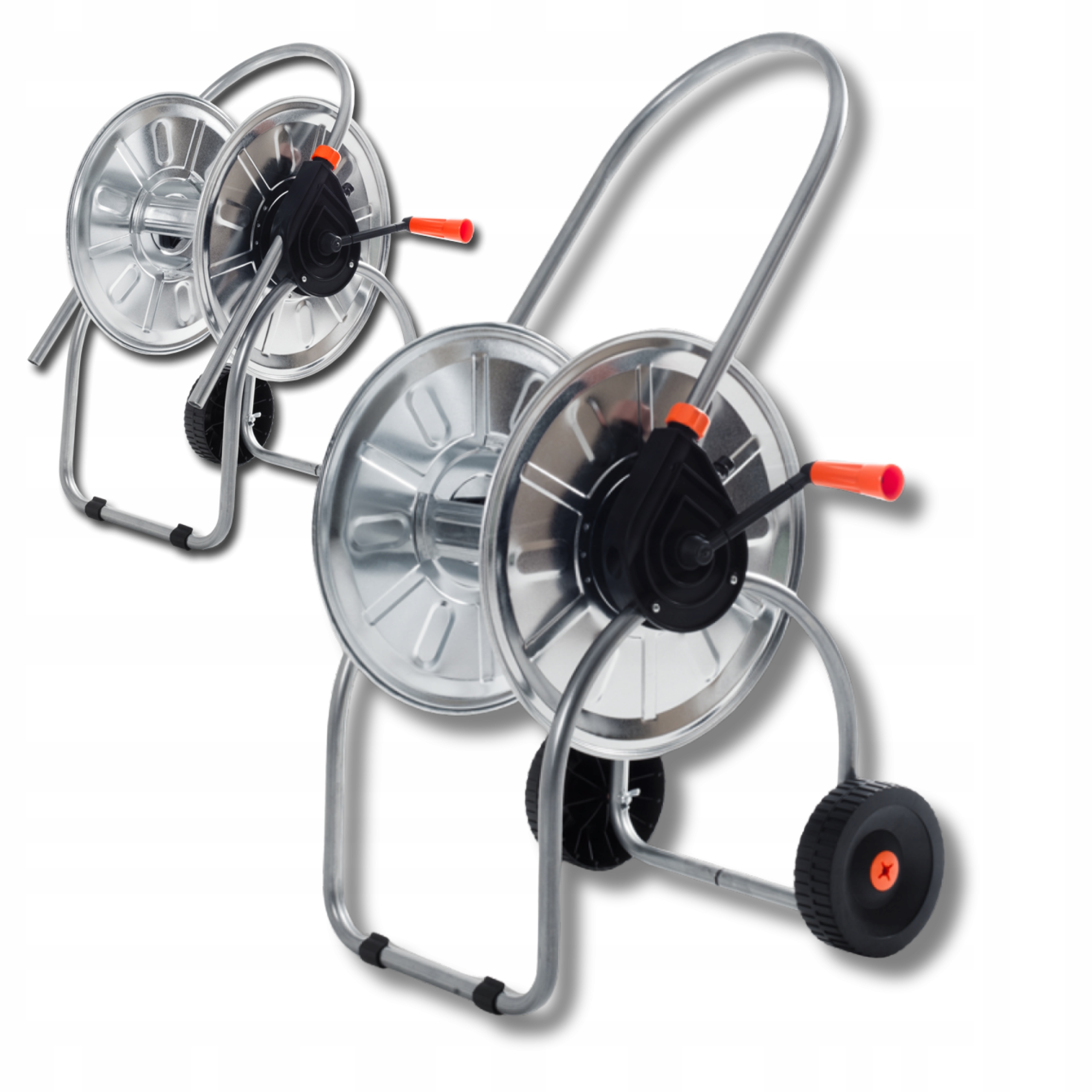 Zwijacz Wózek Na Wąż Ogrodowy do 50 m Metalowy Bęben Bradas AG306