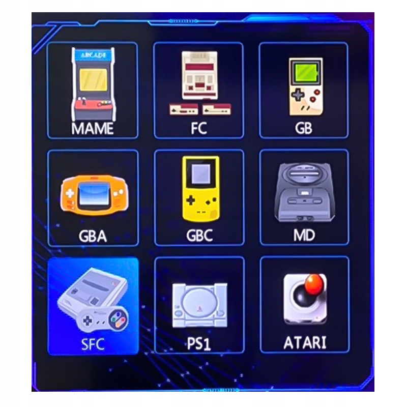 GRA 4K TELEWIZYJNA KONSOLA RETRO+2 PADY +20000 SZARY Producent bez marki