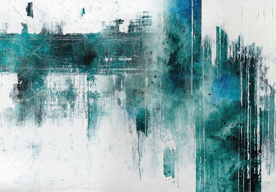 Fototapeta Modré umenie 400x280 vliesová 230 g