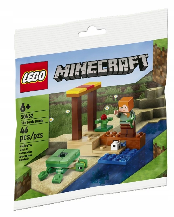 LEGO Minecraft PLAŻA ŻÓŁWI ALEX 30432