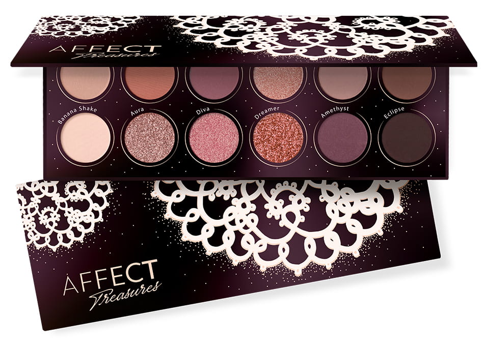 AFFECT TREASURES PALETA 12 PRASOWANYCH CIENI 12X2G