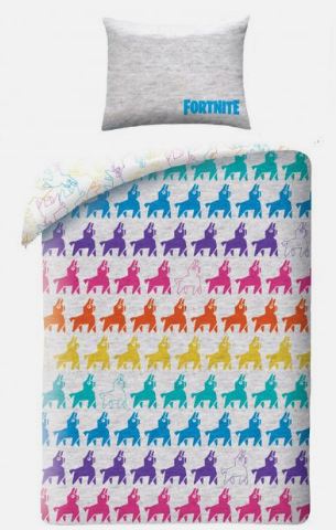 140x200 POŚCIEL FORTNITE BATTLE ROYALE LAMA OKNA