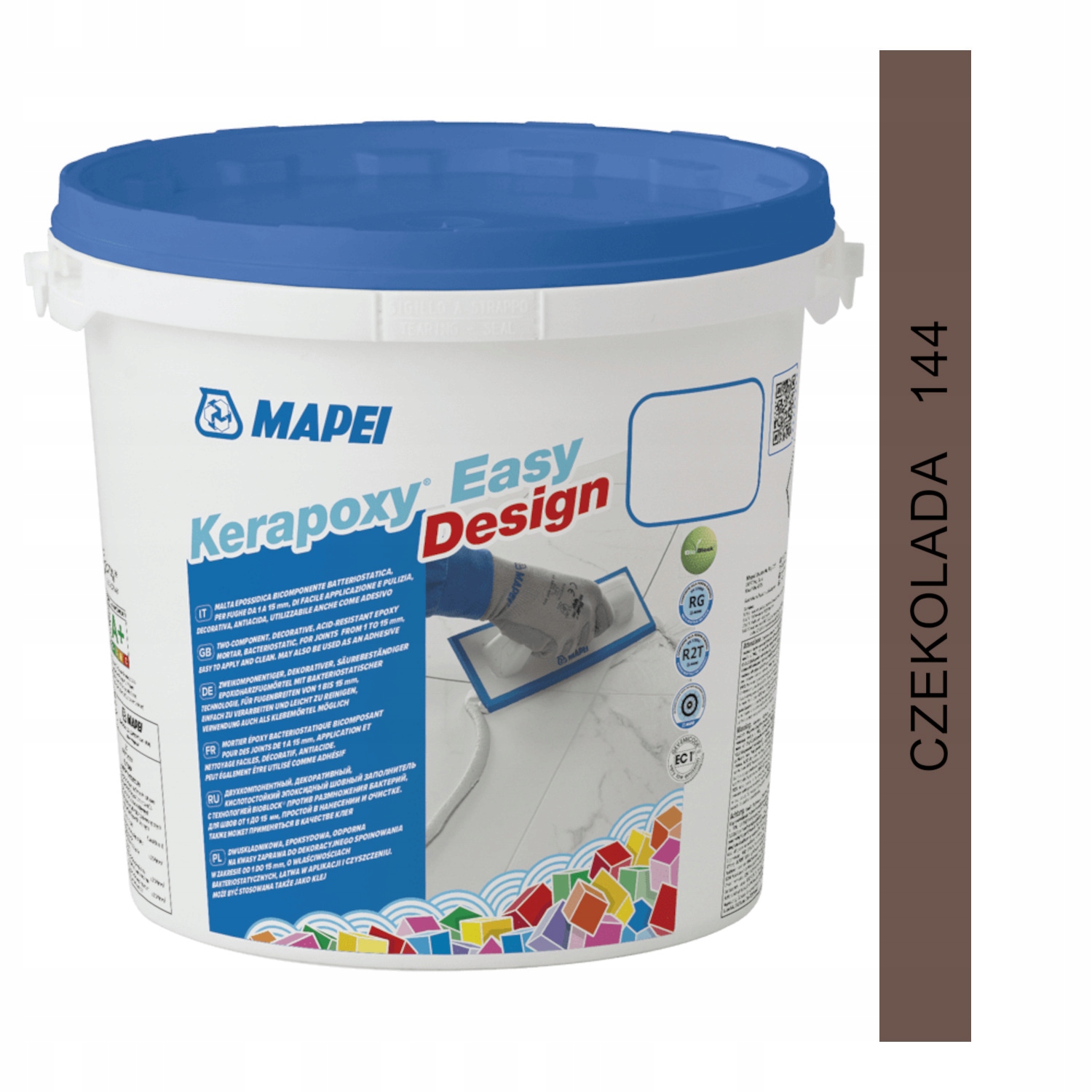 Mapei Kerapoxy Easy Design Fuga epoksydowa 3KG 144 Czekolada