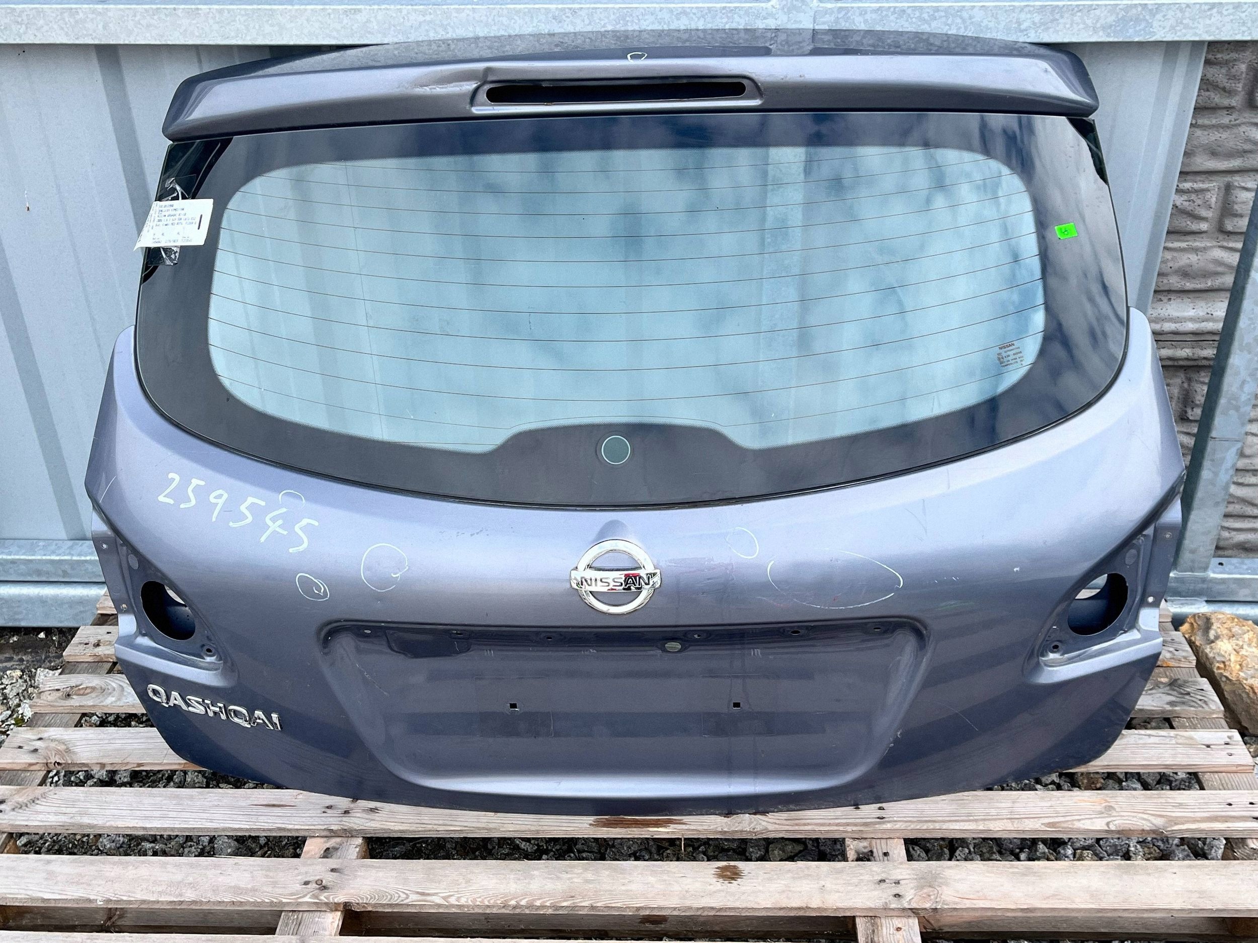 trunk door boot NISSAN QASHQAI K0100JD9AB @M
