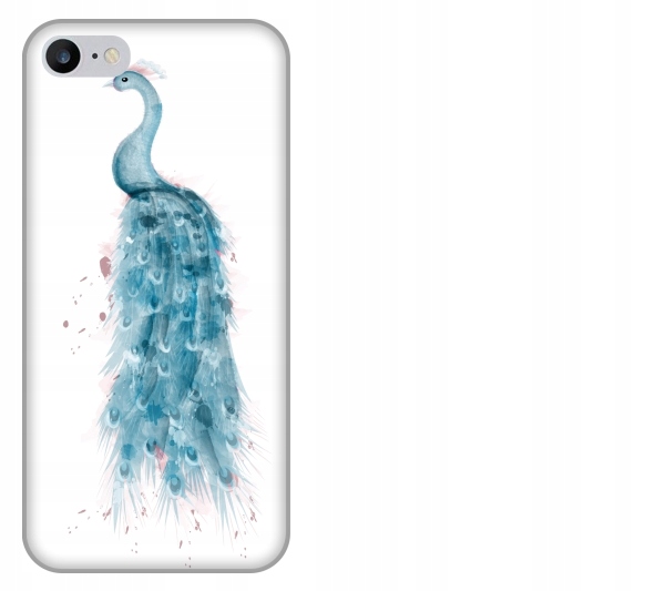 

Etui pokrowiec iPhone 8 Ptak paw akwarela