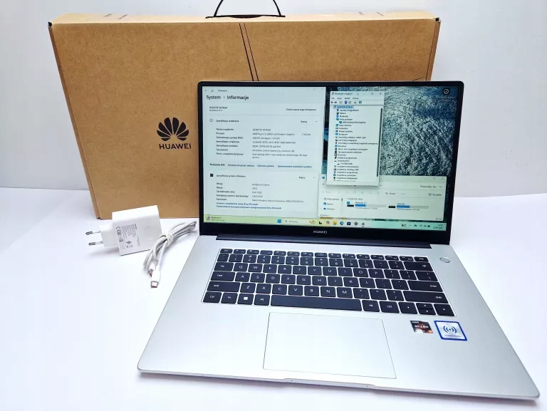 【美品】HUAWEI MateBook D15 AMD Ryzen 5 Huawei Matebook D15 Amd Ryzen 5 5500u - Niska cena na Allegro
