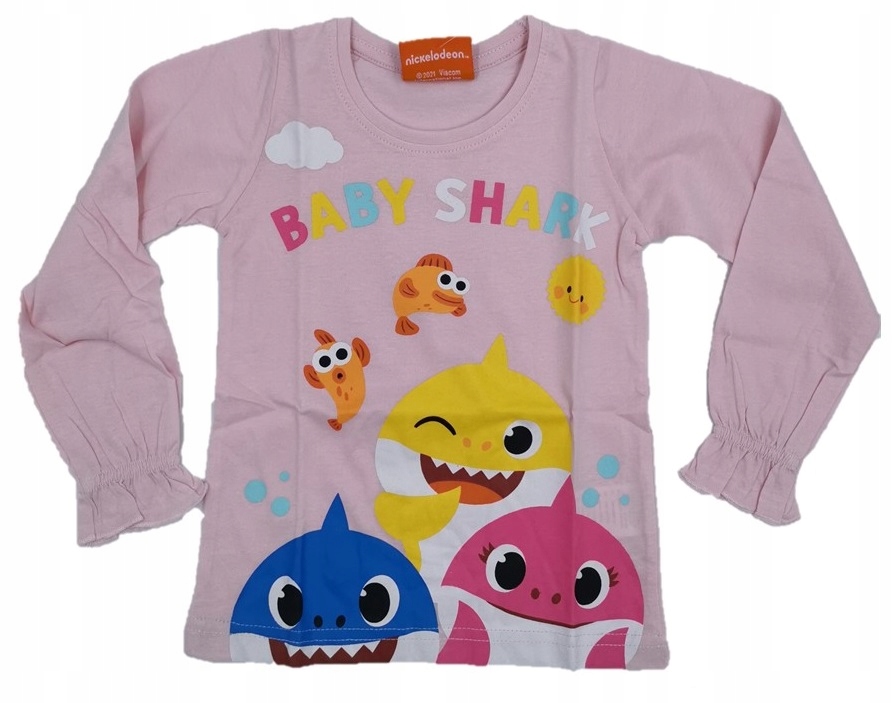 

Baby Shark Bluzka Koszulka T-shirt r. 92 Rekiny