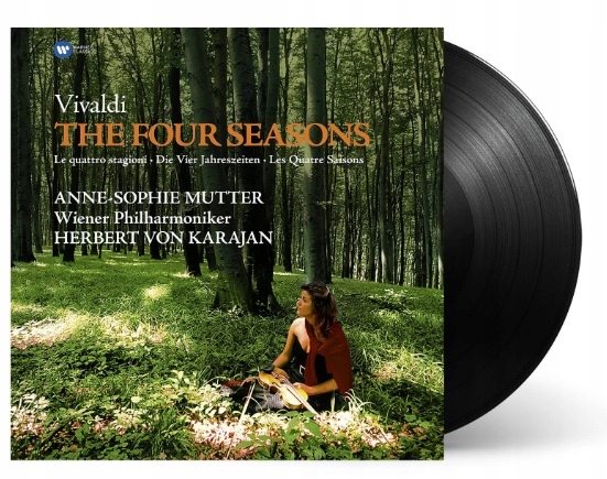 Anne-sophie Mutter Herbert Von Karajan Vivaldi The Four Seasons Lp