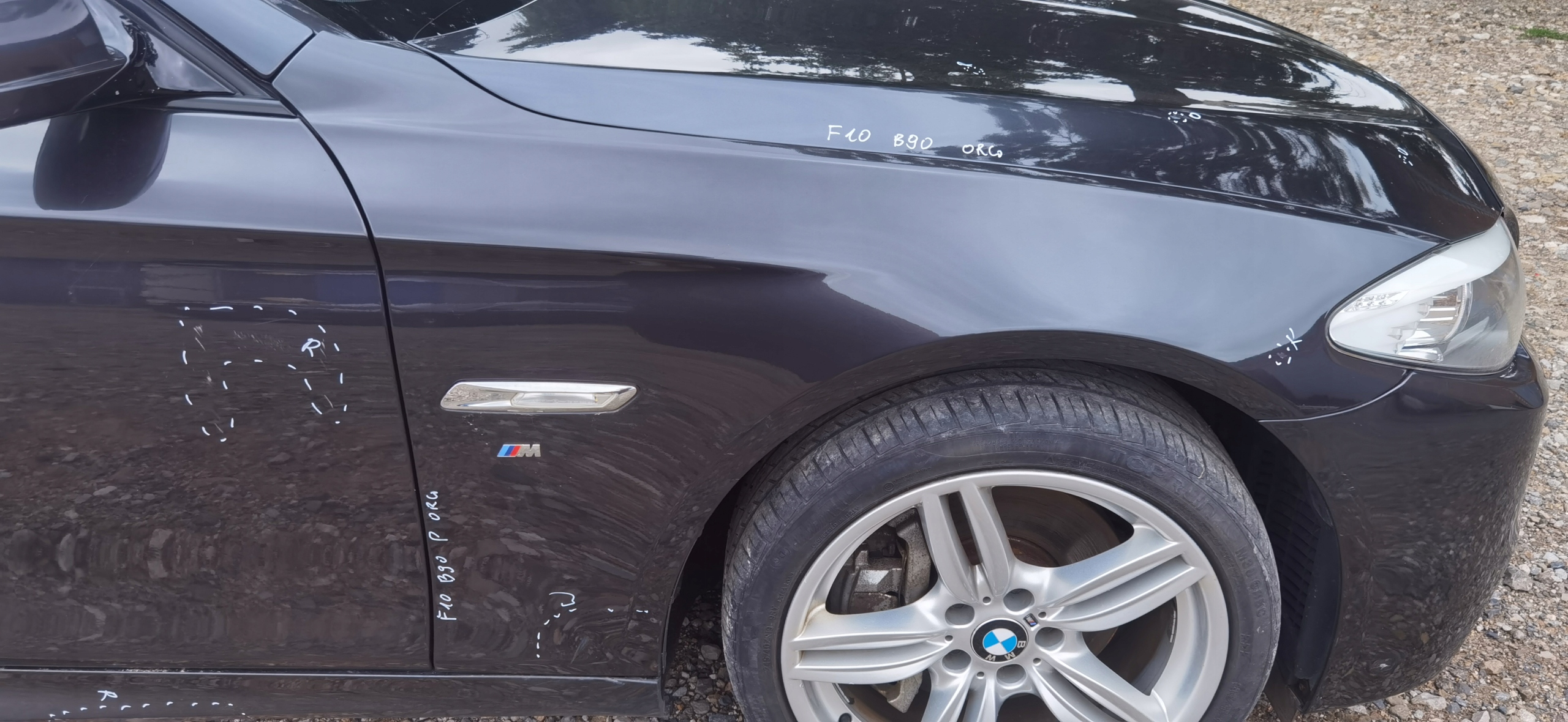 КРИЛО ПРАВИЙ ПЕРЕДНІЙ BMW F10 F11 B90 SOPHISTOGRAU