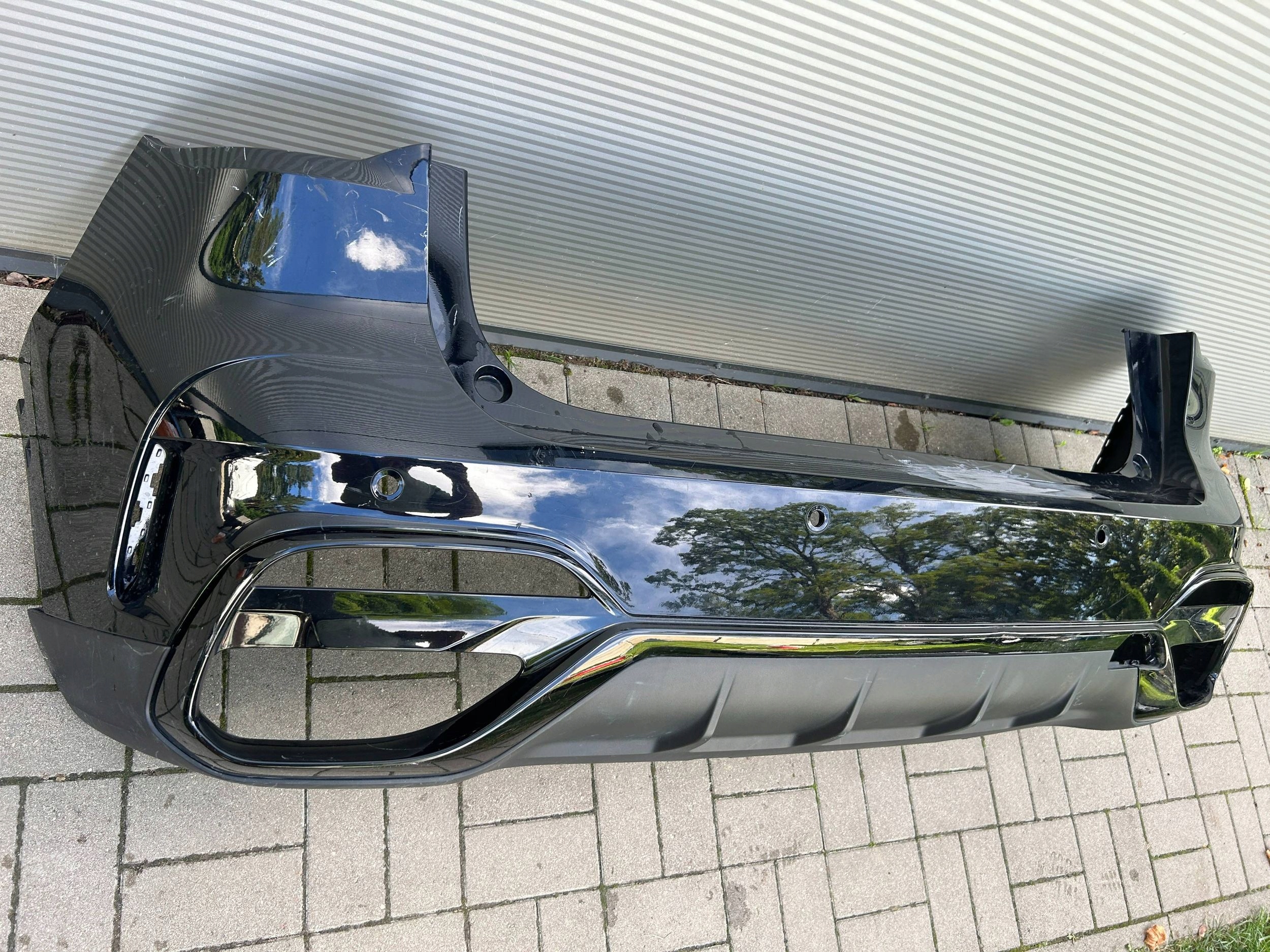 MG ZS 21- bumper rear part rear