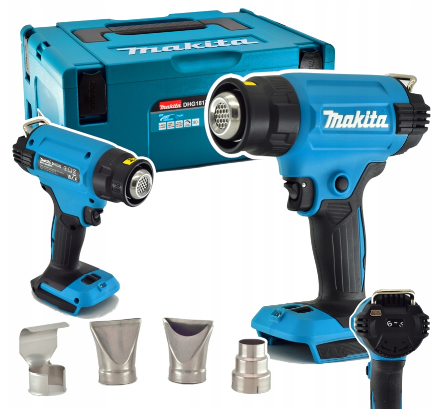 Makita DHG181ZJ Opalarka z Regulacją 150-550°C 18V Lxt Body Wailzka Makpak