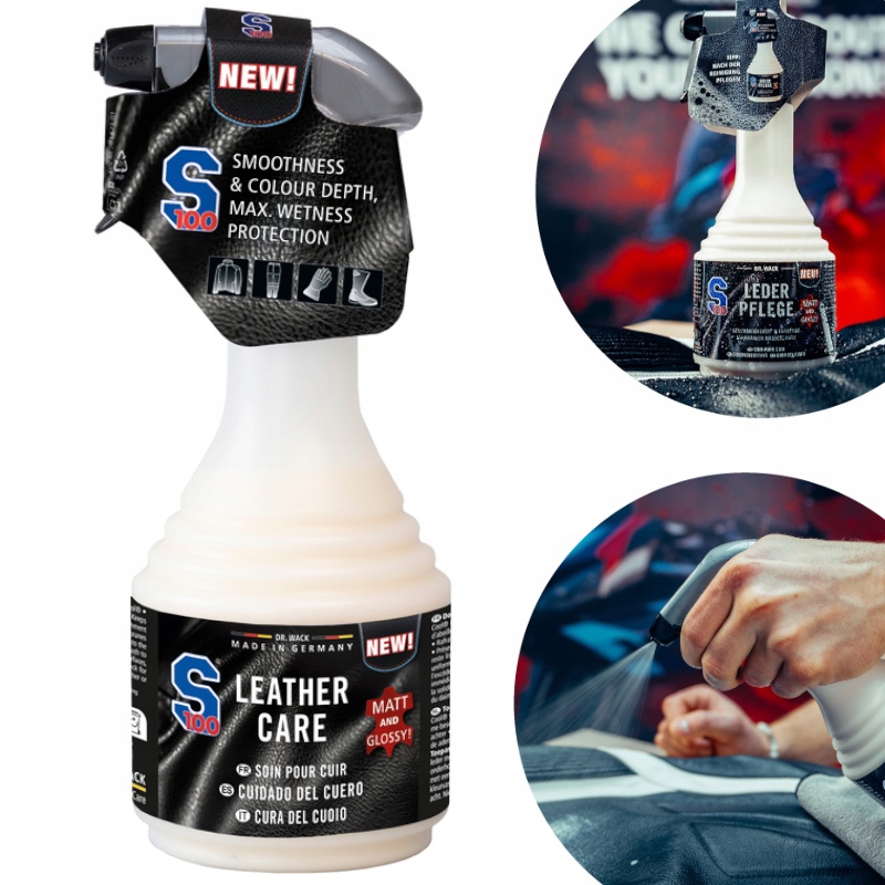 S100 Środek pielęgnujący do skóry Leather Care 500 ml