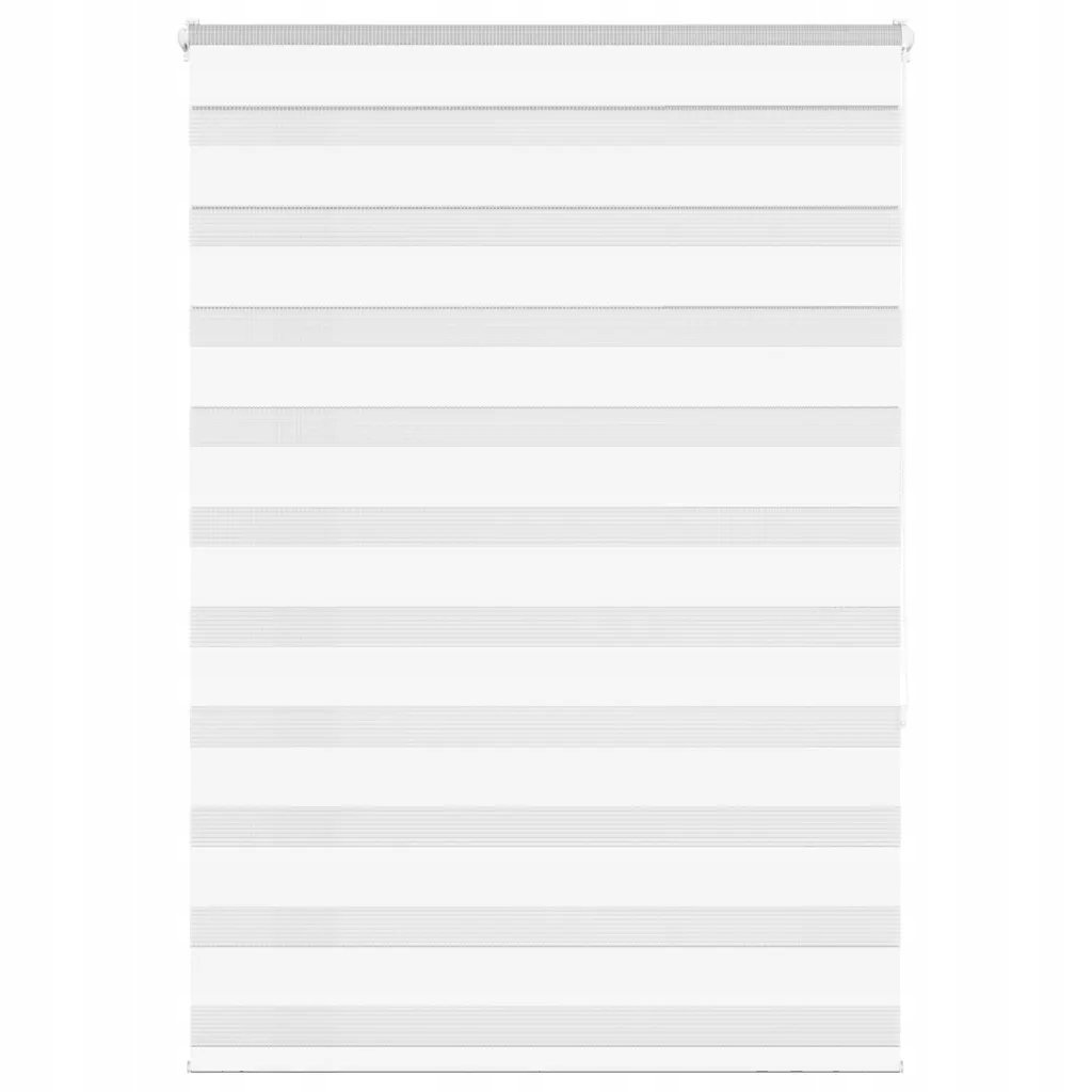 Zebra roleta bílá 95x150 cm šířka látky 90,9 cm polyester Bílá 4014754