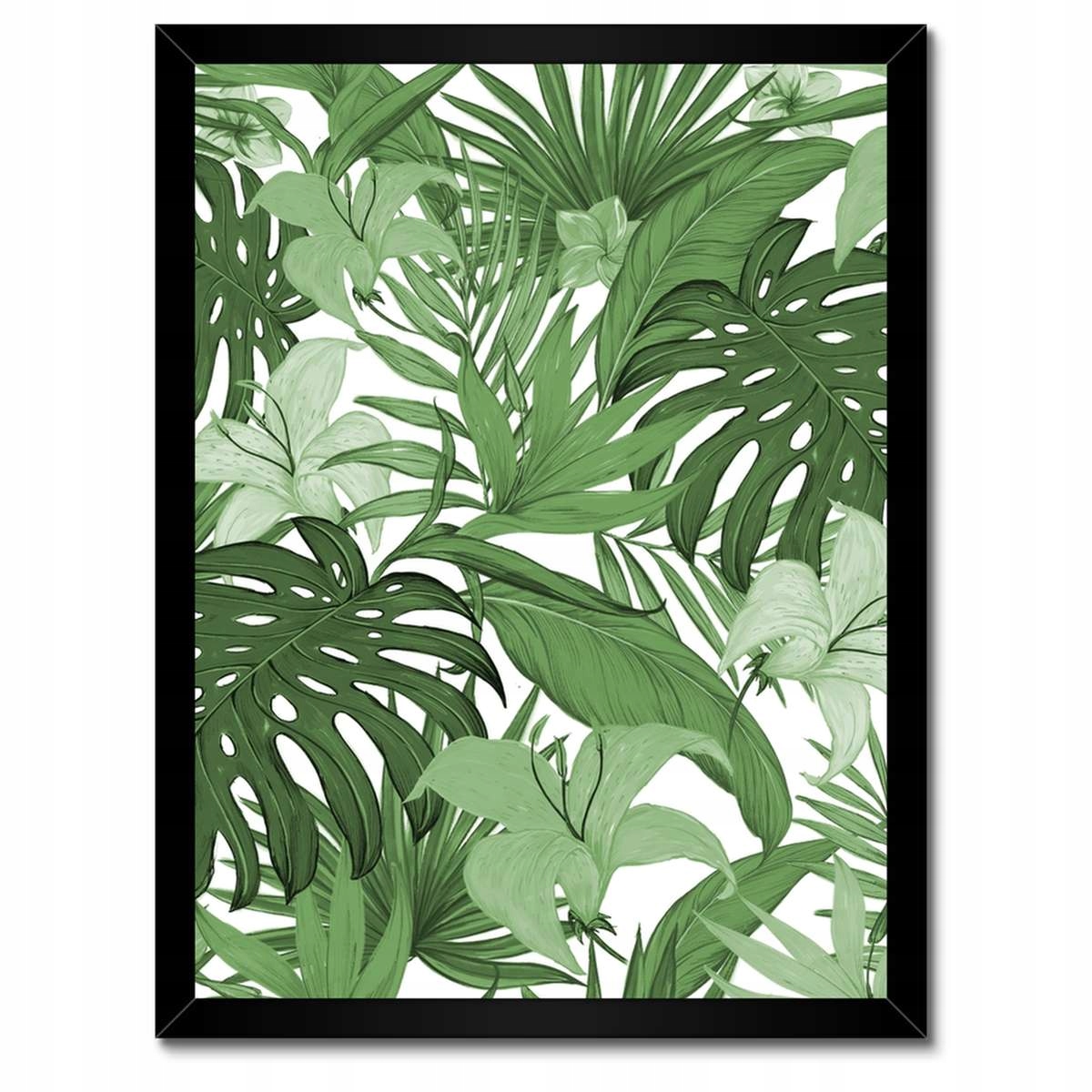 Plakáty v rámu 30x40 Monstera Moderní vzor