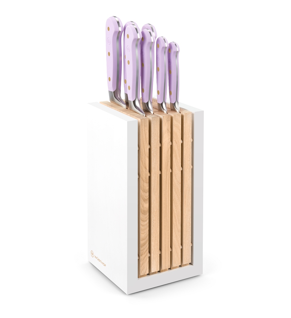 Blok na nože so 7 nožmi Classic Colour Purple Yam