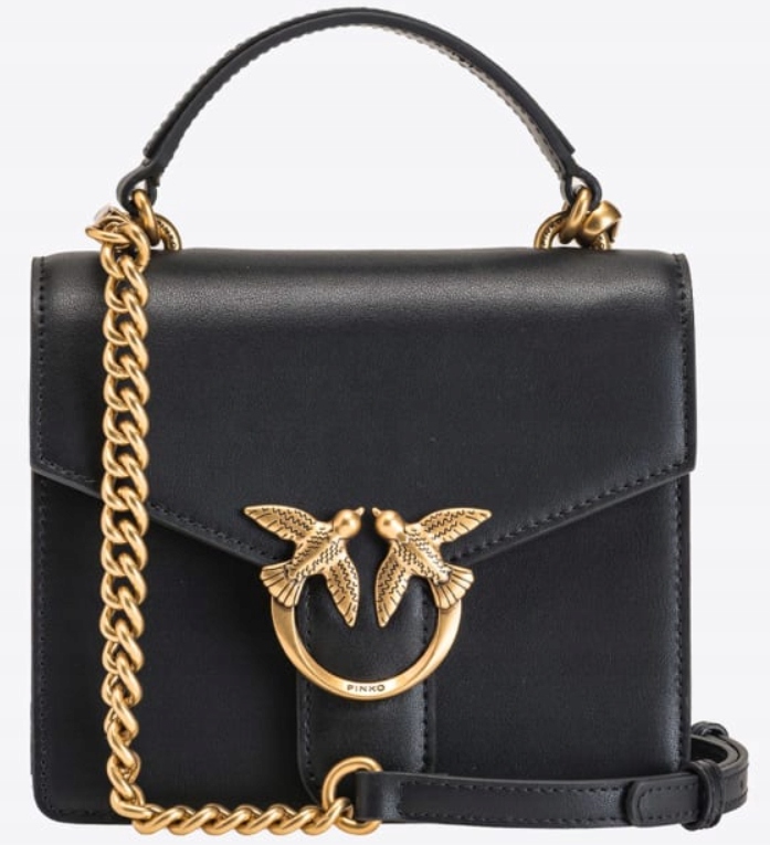 

-10% Pinko Torebka Skórzana Love Mini Top 1P22JN