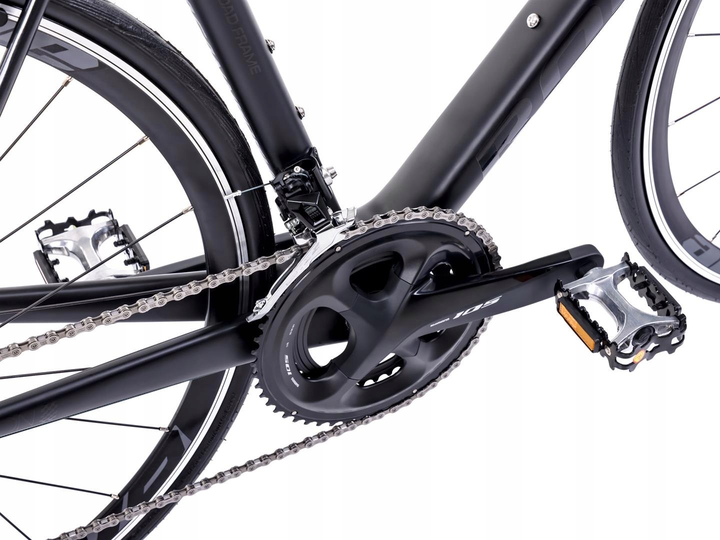 28490342-A - 49 S Rower ROMET Huragan CRD czarno-grafitowy Materiał ramy aluminium