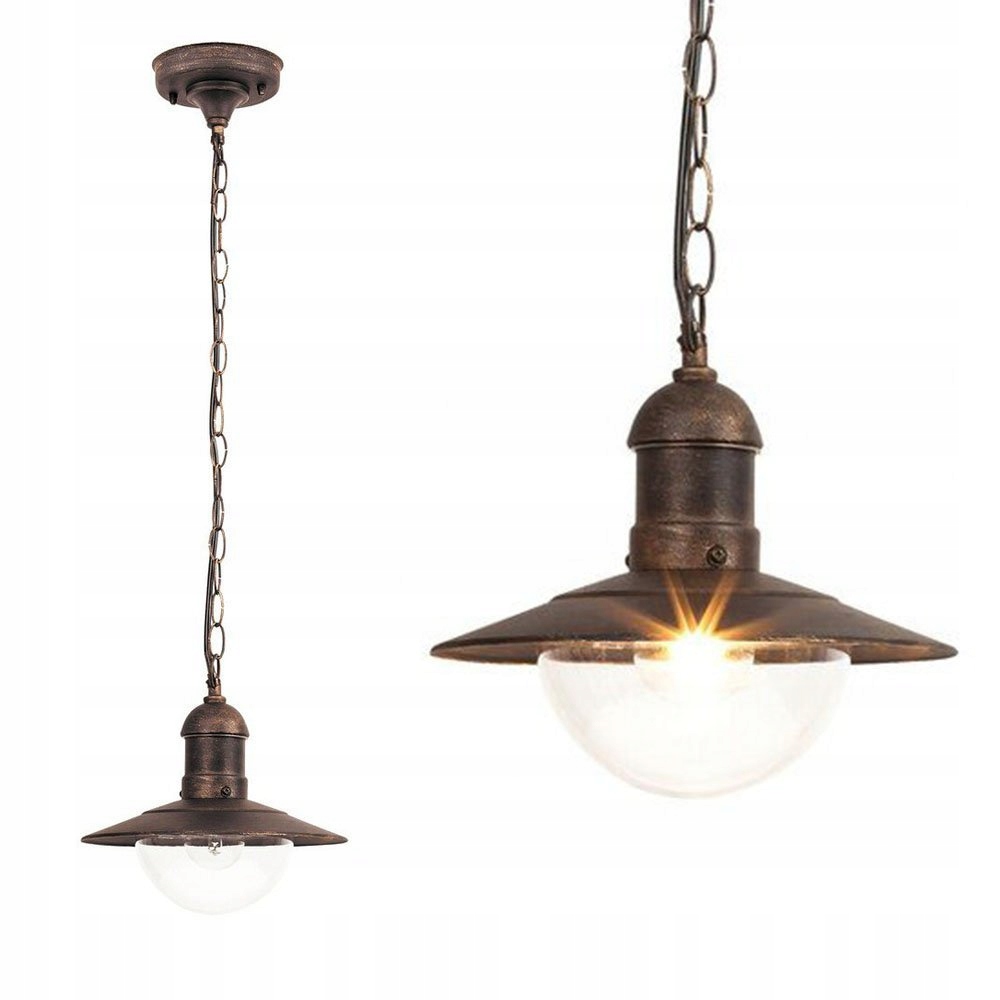 Antická venkovní závěsná lampa na terasu