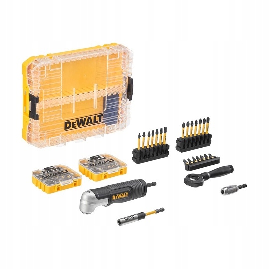 sada 80 ks úderových koncoviek 1/4" s uhlovou hlavicou DeWALT [DT70775-QZ]