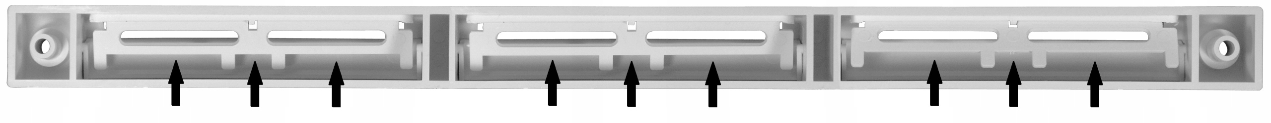 Nawiewniki do okna okien VT 101 CIEMNY BRĄZ Kod producenta VENTEC VT 101 CIEMNY BRĄZ