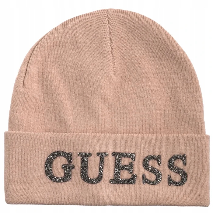 Dámská Čepice Guess Beanie AW5398 POL01 Ros Růžová