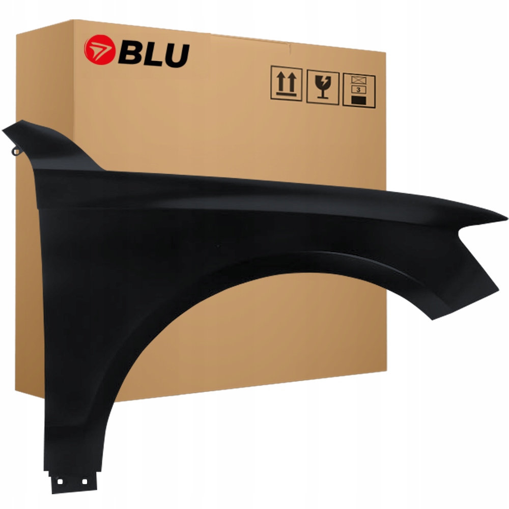 Blu Blatník Audi Q5 8R LY9T pravý černý 08-16 přední