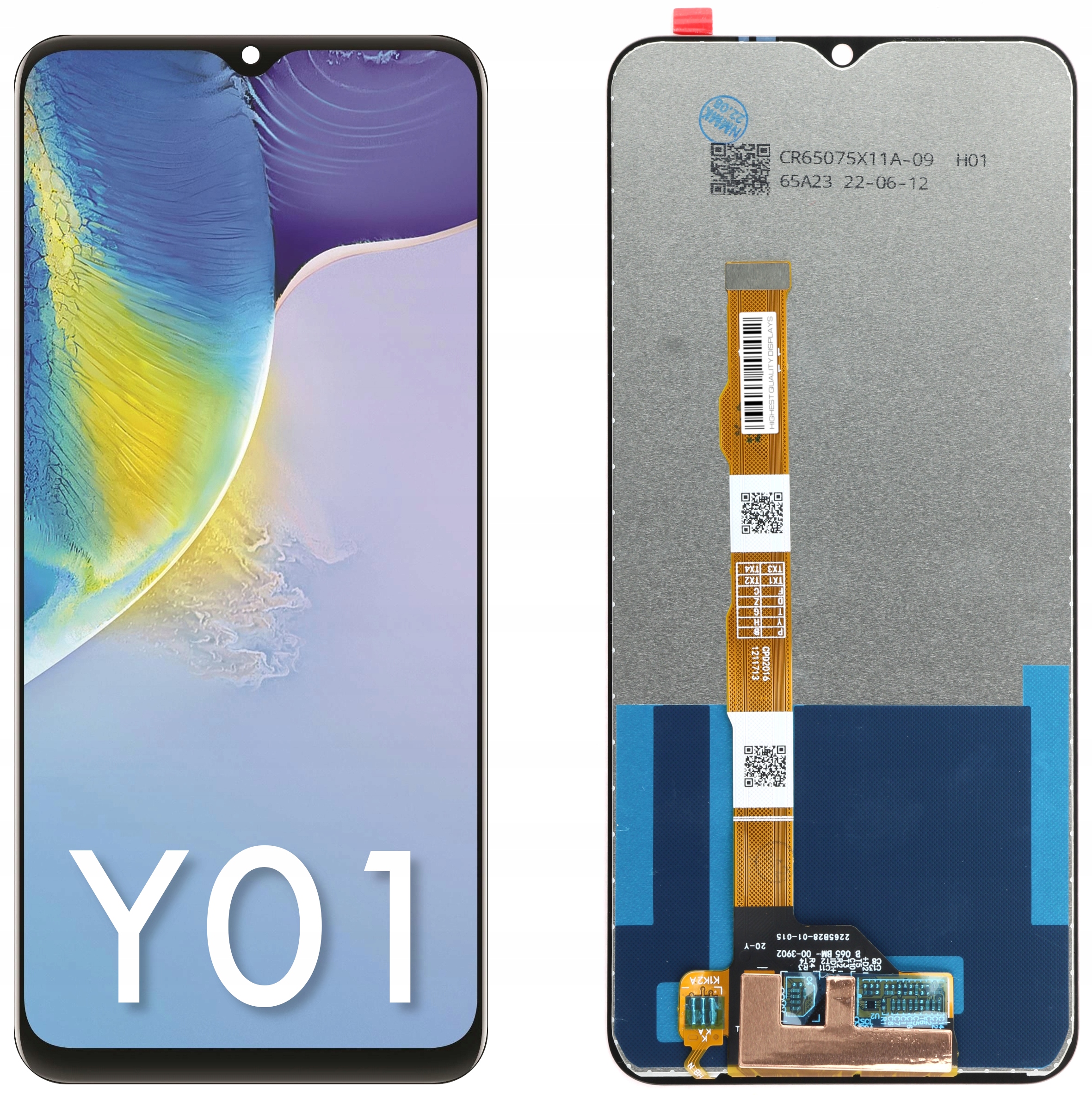 

Wyświetlacz LCD Ekran Dotyk Do Vivo Y01