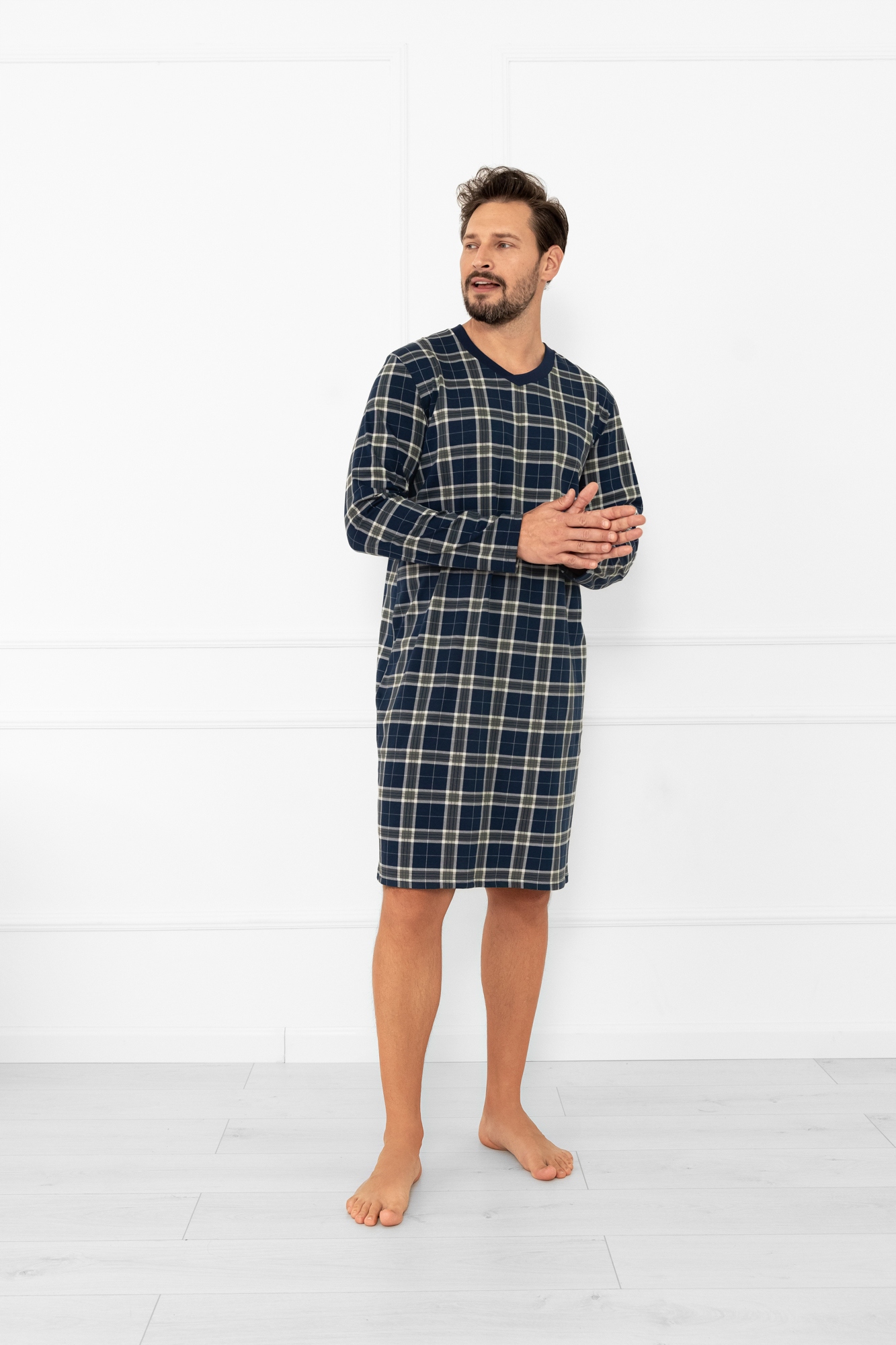 Pánská noční s dlouhým rukávem Andreas XXXXL