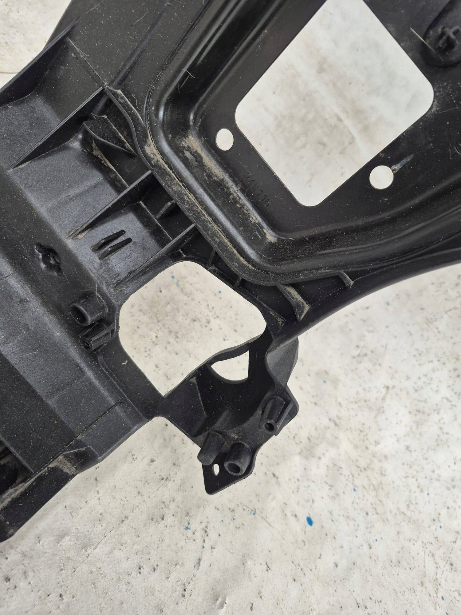 SMART FORTWO II 451 07- support panel for radiators pillar iron A4518800003