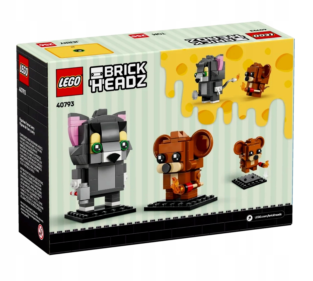 Lego BrickHeadz 40793 Figurky Toma a Jerryho