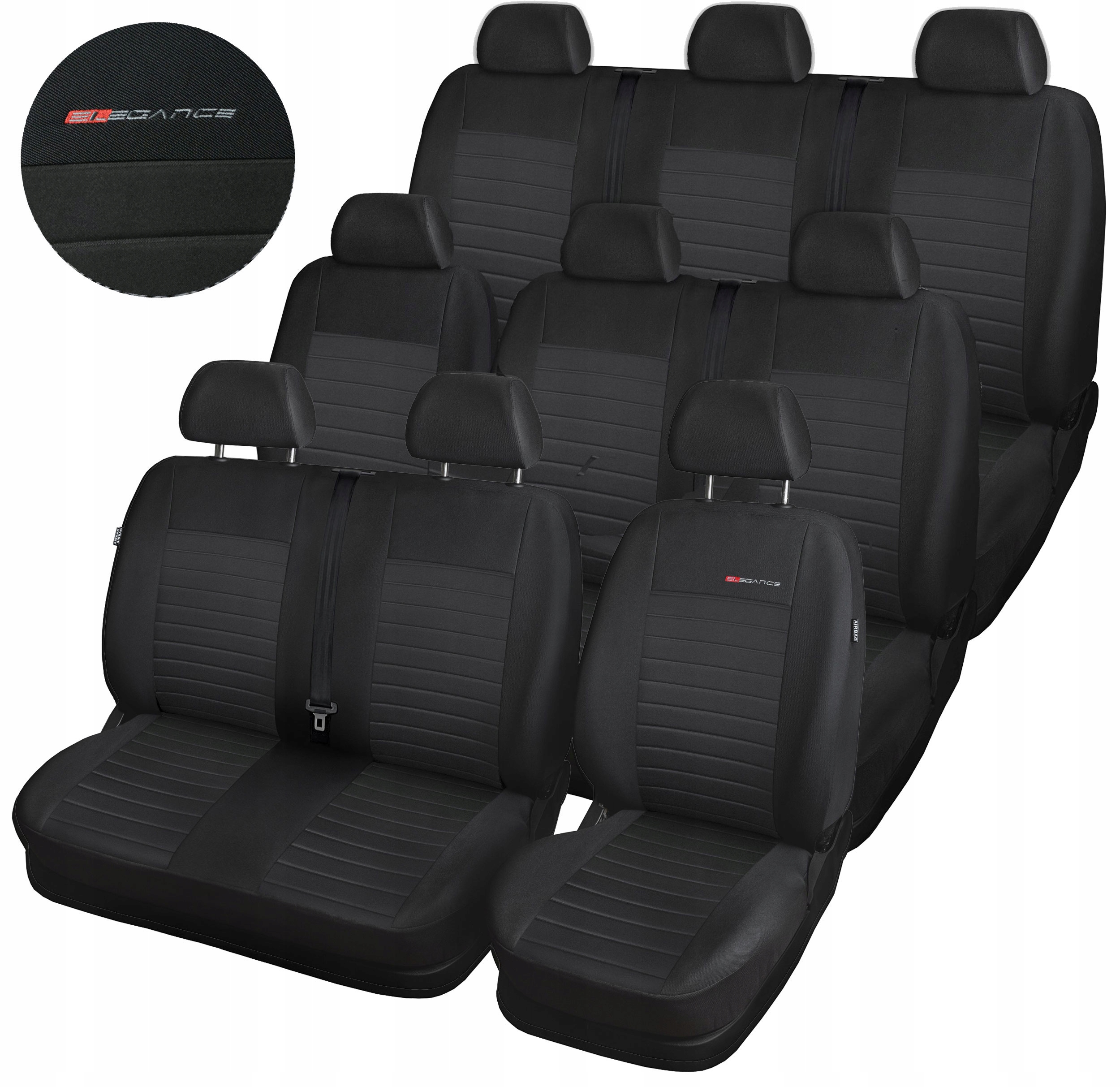 Odmerné kryty pre Opel Zafira D Life 9-miestna od roku 2019. P4