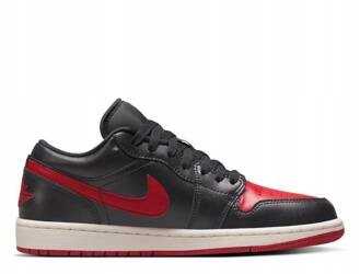Boty Air Jordan 1 Low (DC0774-006) černé/červené do posilovny