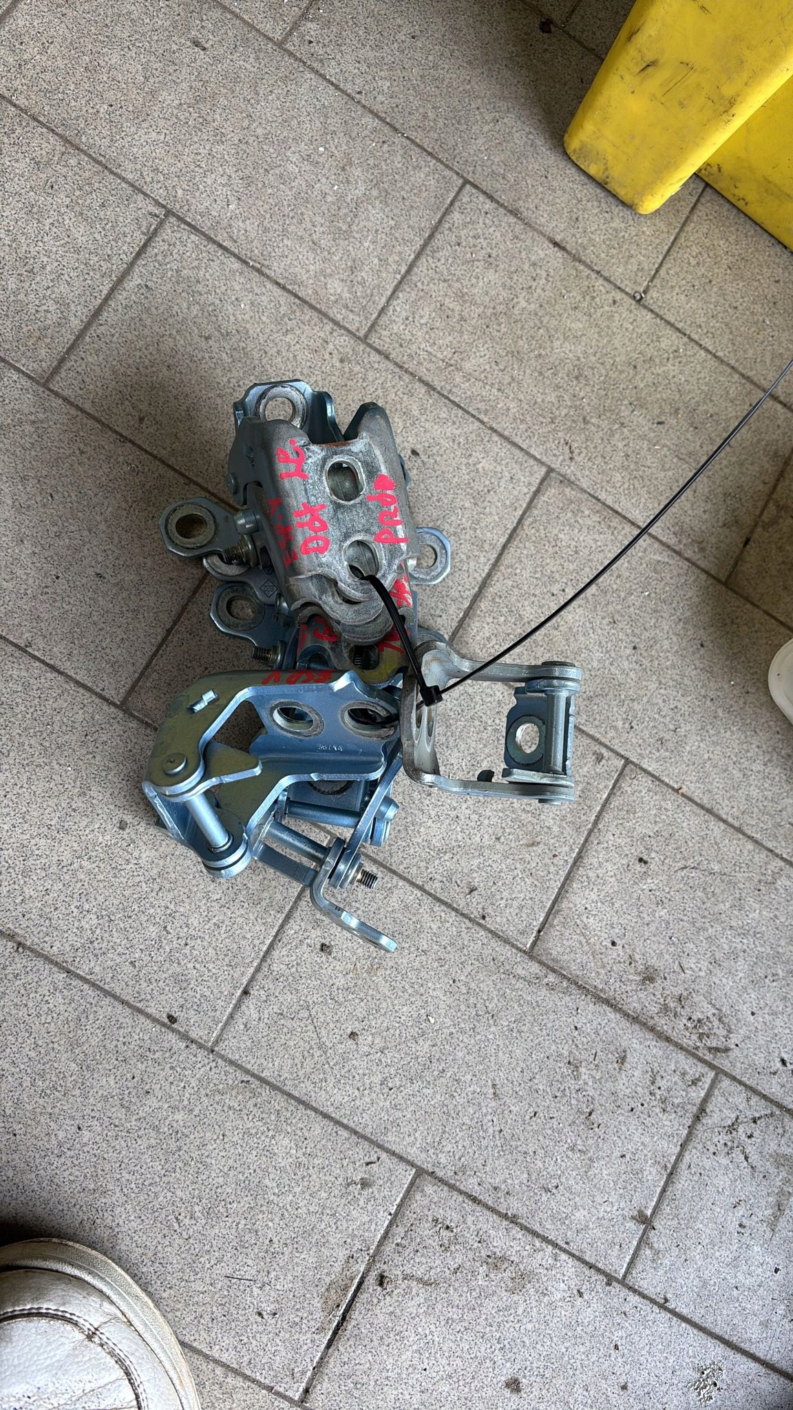 hinge door rear part front right GORA DOL left RENAULT ESPACE V TERPD