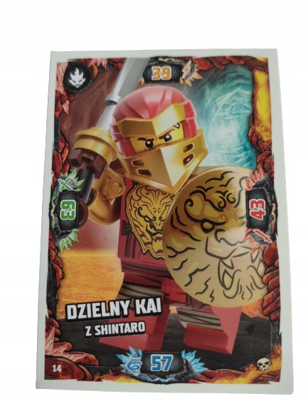 Karta Lego Ninjago Seria 6 Numer 014