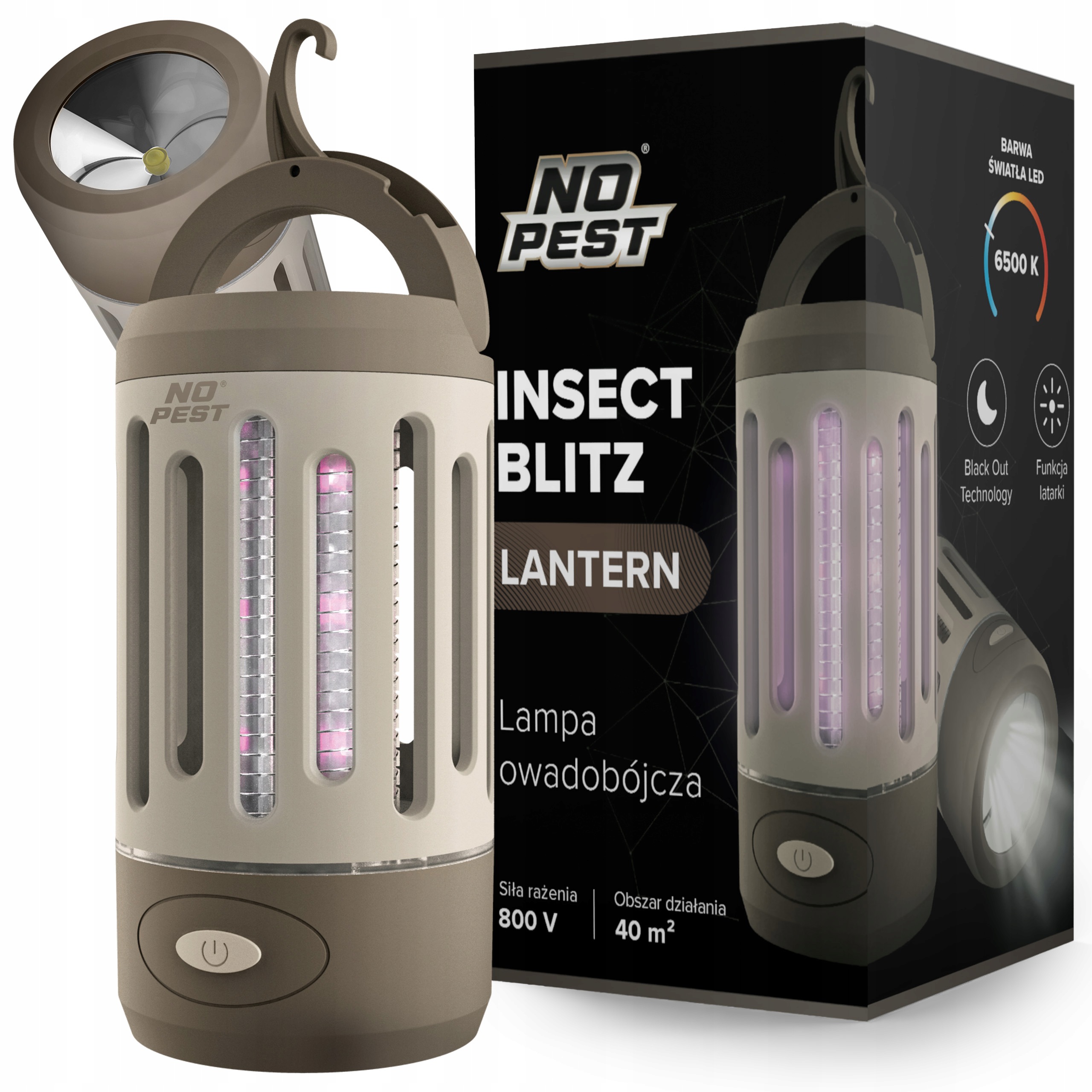 Insekticidní Lampa No Pest Past Na Komáry Mouchy Muchničky Vosy Jiný Hmyz