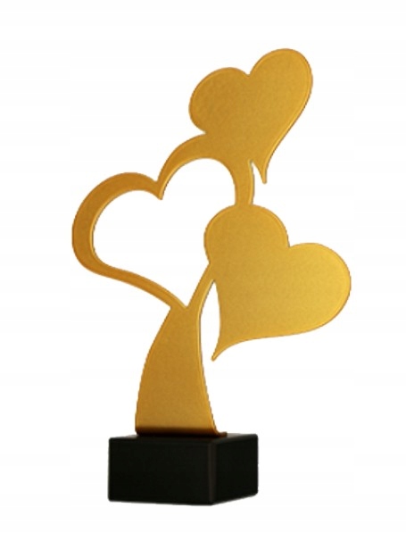 FIGURKA Statuetka PAMIĄTKA SERCE 21cm grawer