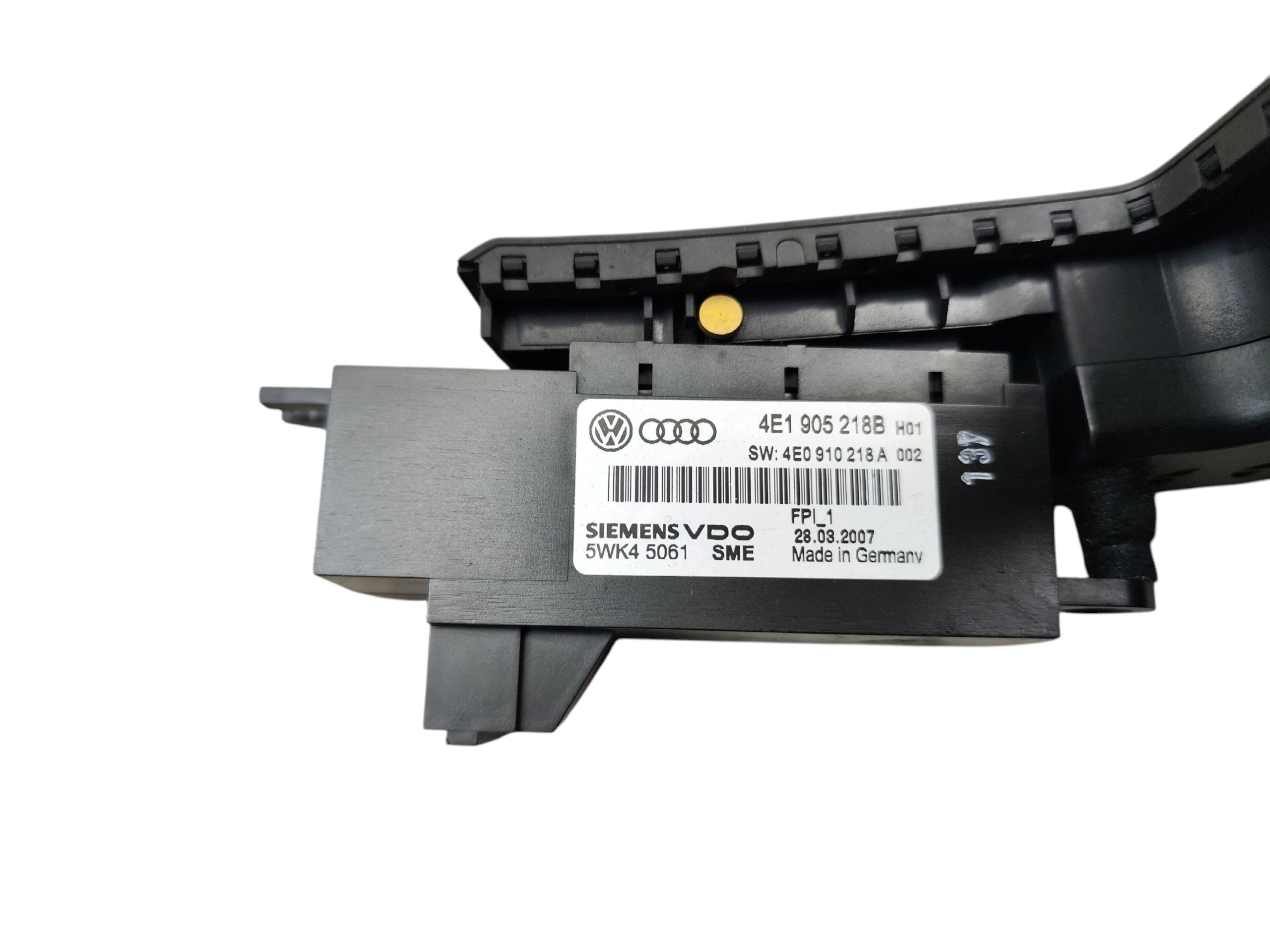 control panel MMI AUDI A8 D3 (2002-2005) 4E1919612 4E1905218