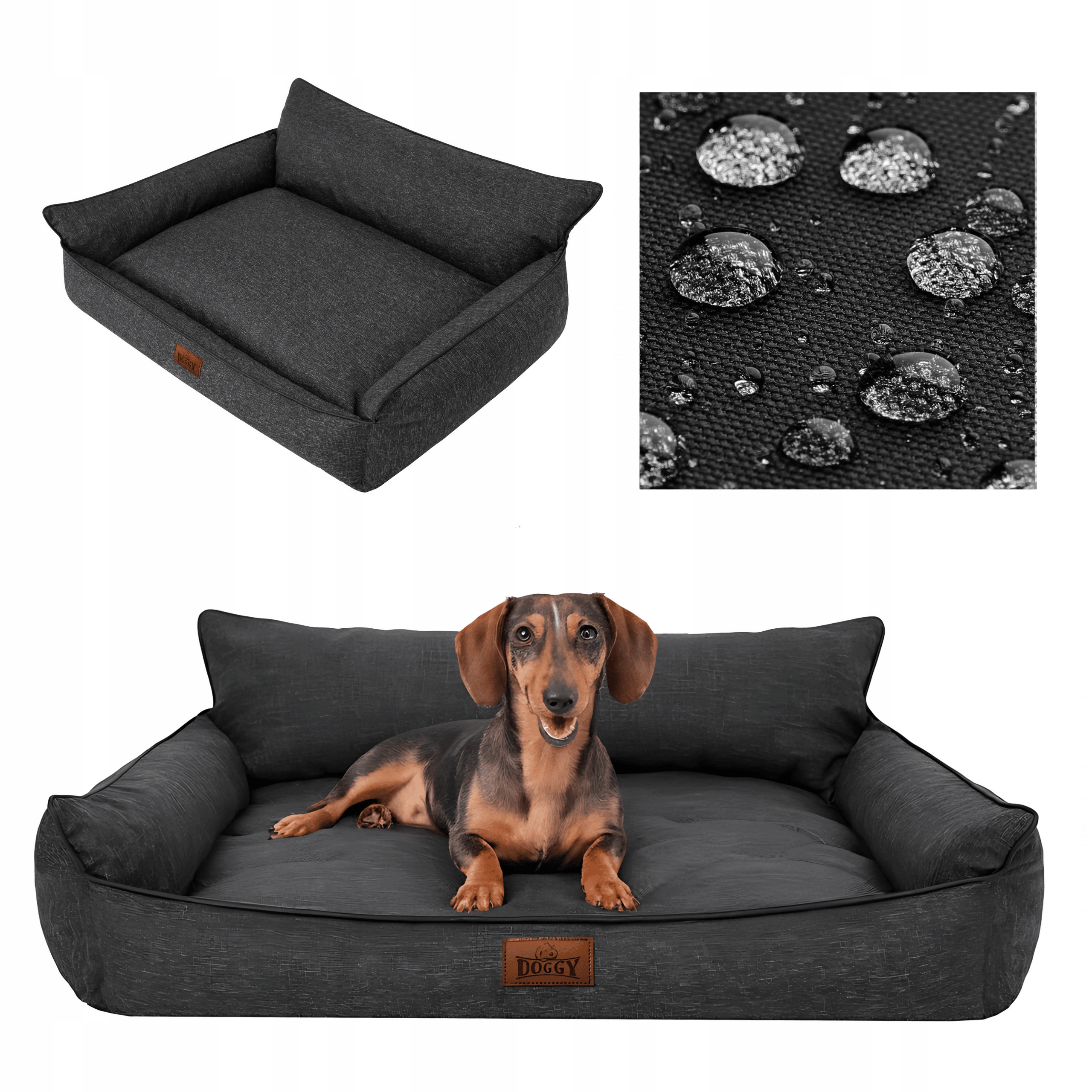 Legowisko dla psa wodoodporny kojec kanapa dla psa L 64x49 cm