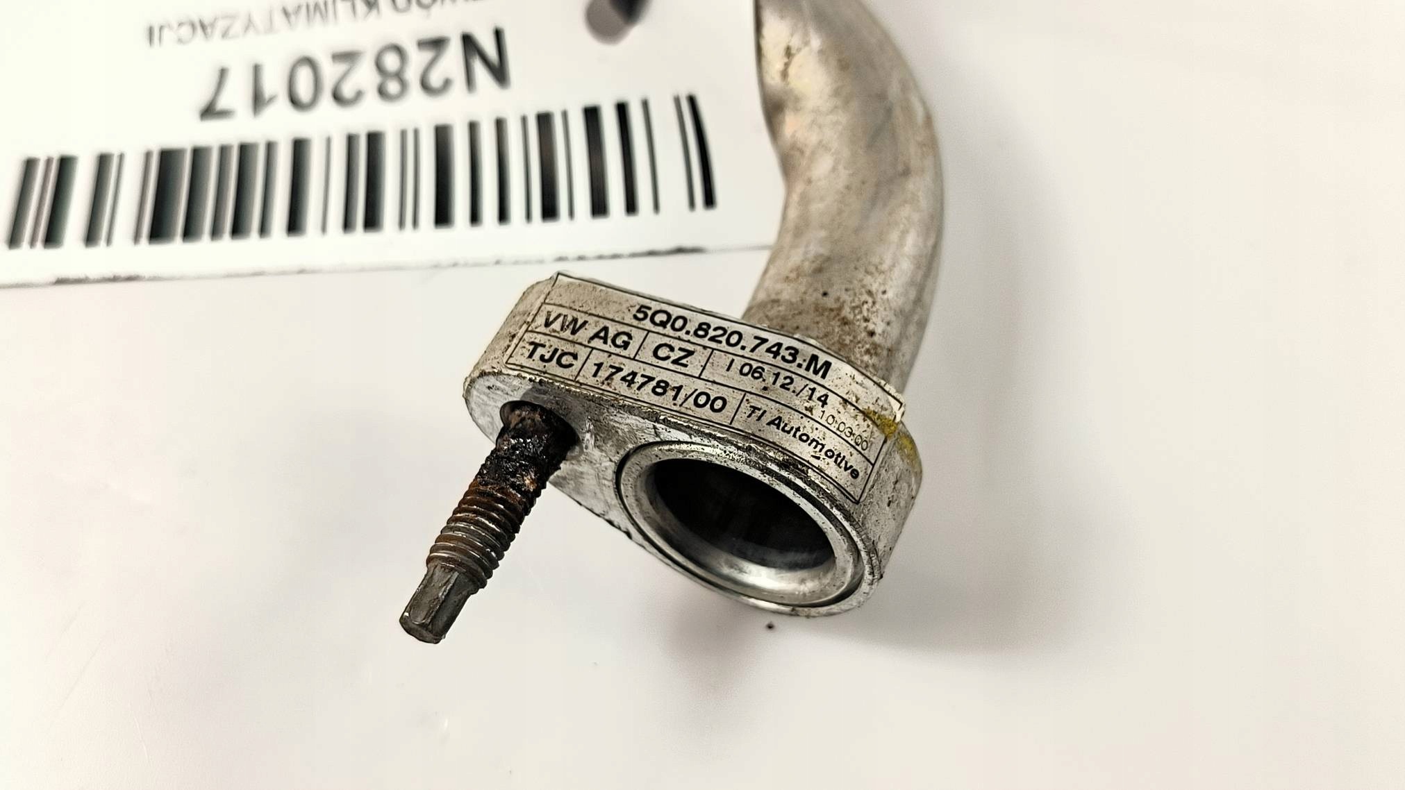 prijenos klimatizacije 5Q0820743M VOLKSWAGEN PASSAT B8